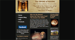 Desktop Screenshot of originsofmasons.com